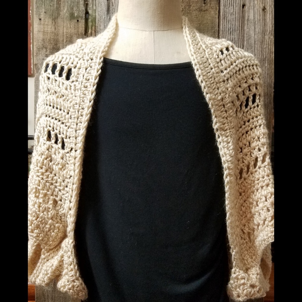 Handmade Crochet Shrug
